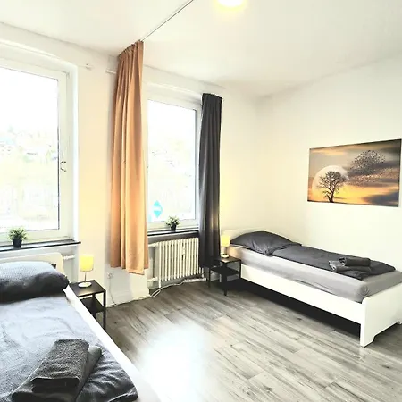 아파트 Monteurwohnung! Modernes Mit Einzelbetten & Wlan & Kostenlosen Parkplaetzen & Voll Ausgestattet In - Alt 01 Und 02 알테나