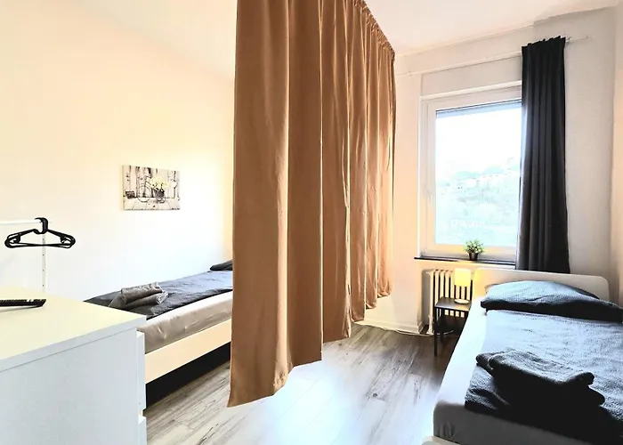 דירה Modernes Apartment Mit Einzelbetten & Wlan & Kostenlosen Parkplaetzen & Voll Ausgestattet In Altena